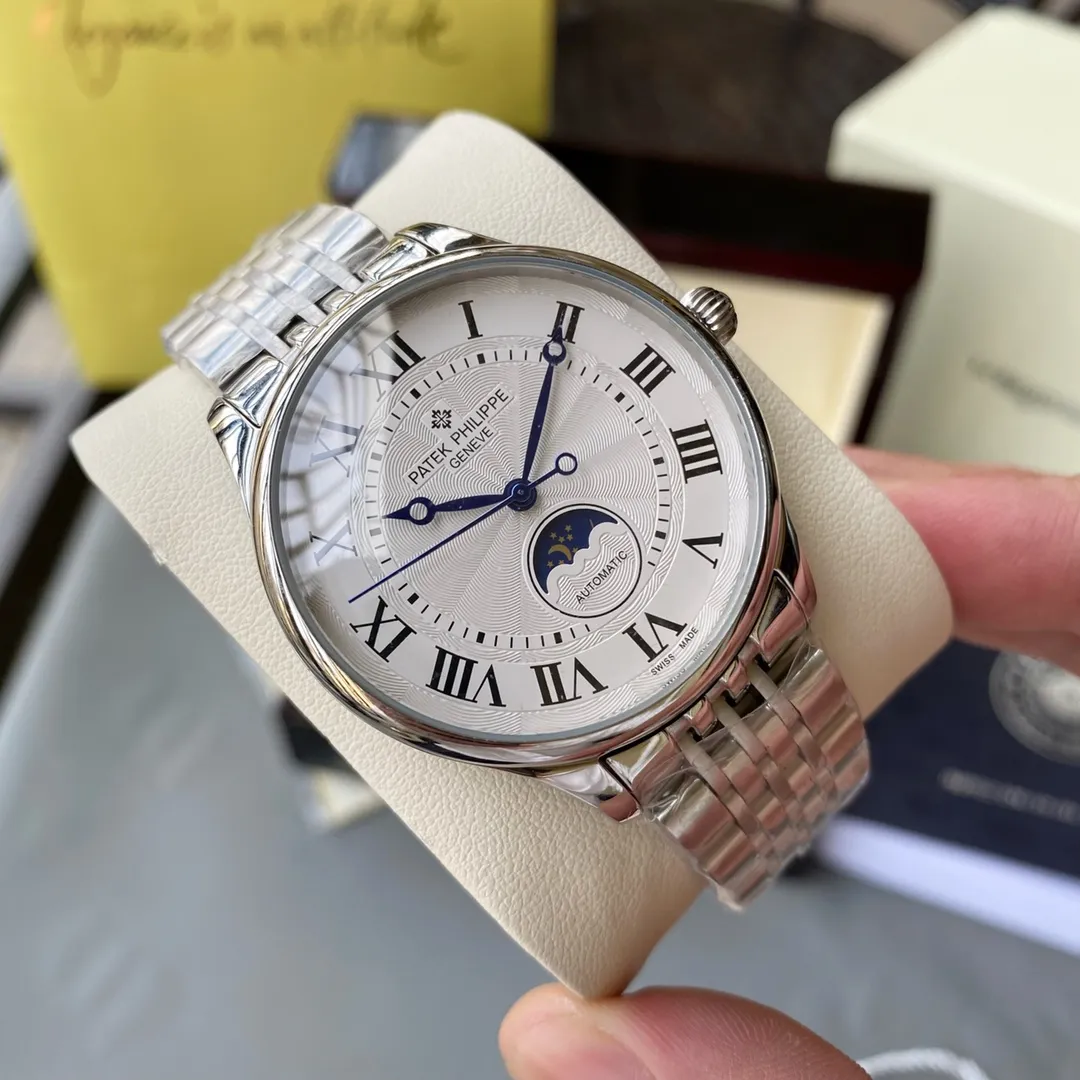 【High-end replica】💰1440! Patek Philippe - PatekPhilippe‼ ️Boutique men's watch🌹🌹🌹Multi-functional design, exquisite craftsmanship, originality, noble atmosphere and gentleman style. It adopts fully automatic imported Citizen 8215 mechanical movement, top-grade 316 fine steel case, mineral super strong mirror, size 43mm 🔥Top product, high quality products constantly🔥